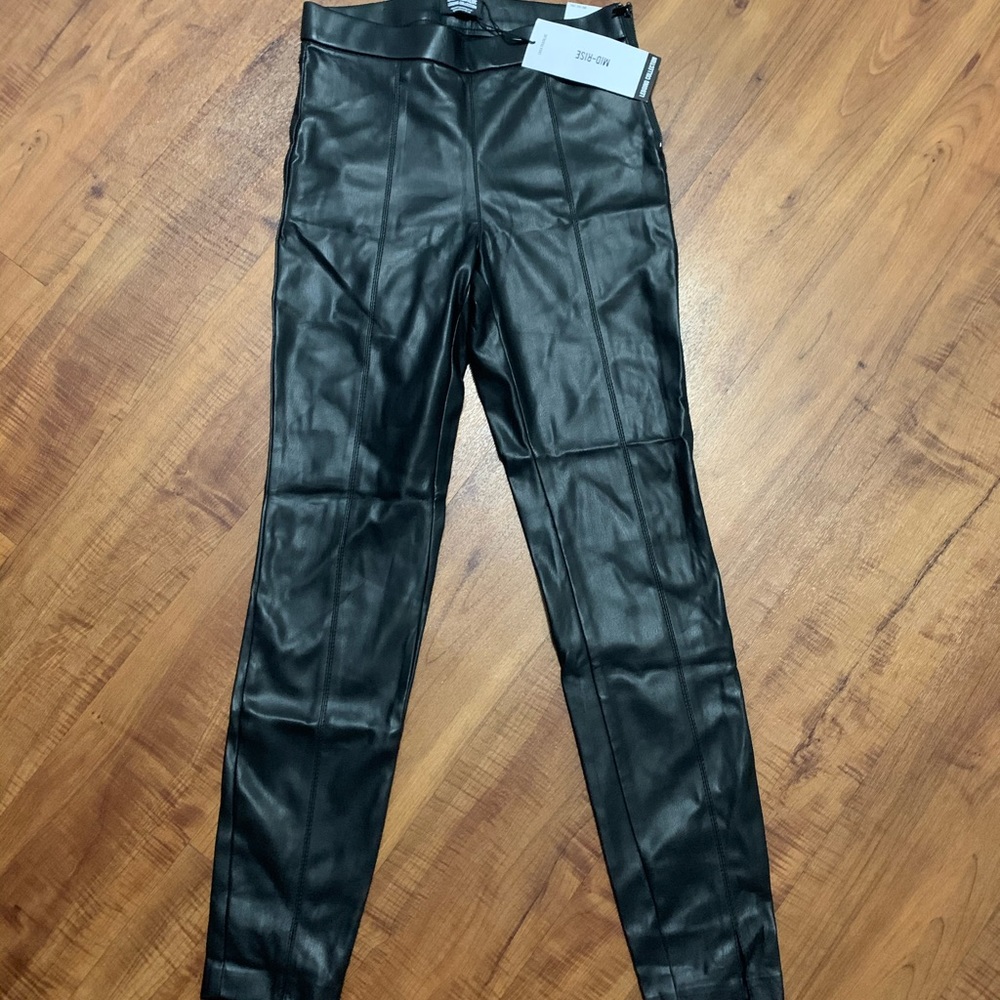 Zara pantalón leder